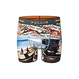 Pullin Herren Boxershorts Fashion 2 Baumwolle Bedruckt Caliweed Gr. S, Mehrfarbig