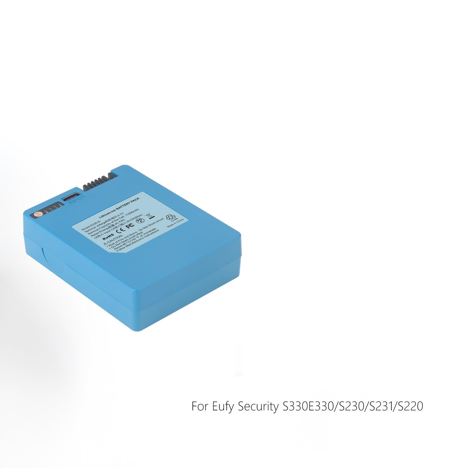 Batterie de serrure de porte, Compatible avec Eufy,