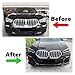 Front Lip, Front Bumper Lip Spoiler Compatible for BMW X6 G06 Sport 2019-2022 Protector Lower Blade Splitter Car Styling(Carbon Fiber Look)