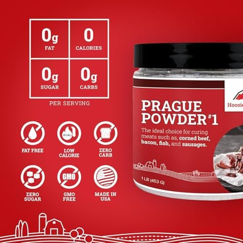 Hoosier Hill Farm Prague Powder Curing Salt, Pink, 1 Pound — view 5