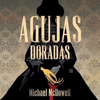 Diseño de la portada del título Agujas doradas