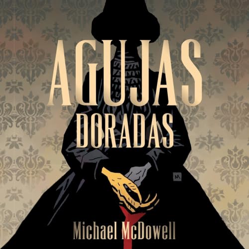 Diseño de la portada del título Agujas doradas
