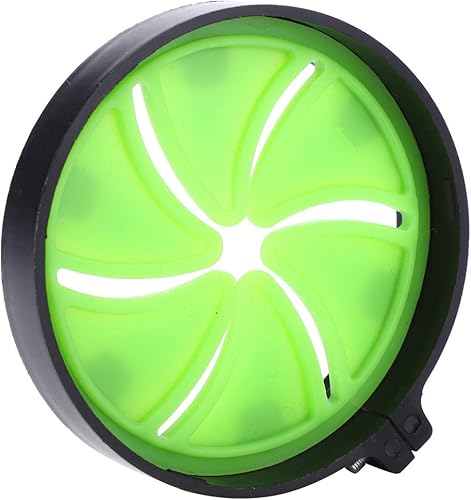 Miniatura 5 de Tapa de compuerta de alimentación de velocidad de paintball,Alimentación de velocidad de Paintball de plástico PP Universal Green Black Petals