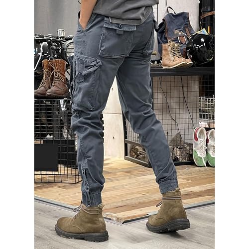 Casual Straight Fit Sweatpants for Men Outdoor Workout Running with Pockets Work Classic Fashion Jogger Trousers3