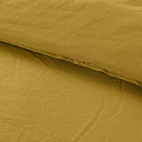 Image of Modern Threads 4-Piece Garment-Washed Comforter Set Beck Gold Queen