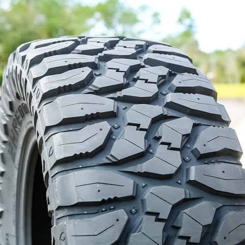 Set of 2 (TWO) Aplus Shredder MT M/T Mud Off-Road Light Truck Radial Tires-37X13.50R22LT 37X13.50X22 37X13.50-22 123Q Load Range E LRE 10-Ply BSW Black Side Wall