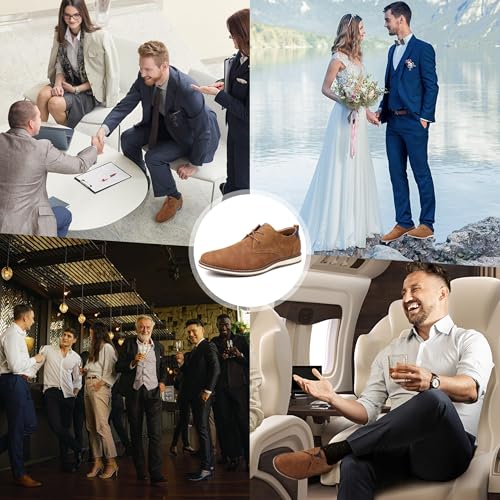 Men's Leather Lace-up Brogues for Business Casual and Formal Wear4