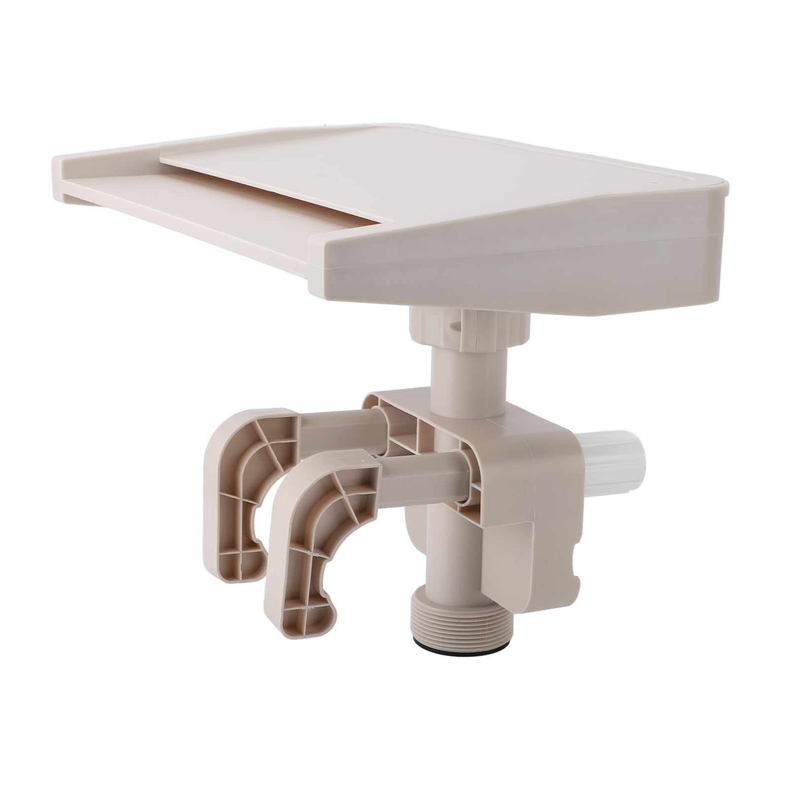 Ejoyous Cascata D'Acqua per Piscina, Cascate Rilassanti a LED per Stagno da Giardino Fontana per Piscine Fuori Terra Idroelettrica a Cascata, per Ruscello da Giardino Patio