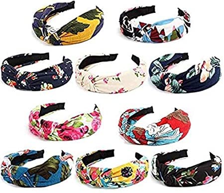 Sarthak Combo Pack Of 6 Knot Hairband Combo Hair Band For Women & Girls, Multicolor (B09N422JXV) Amazon Price History, Amazon Price Tracker