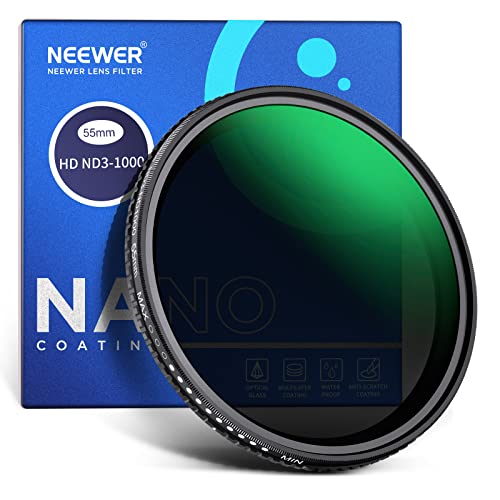 NEEWER 55mm Variable ND Filter ND3-ND1000