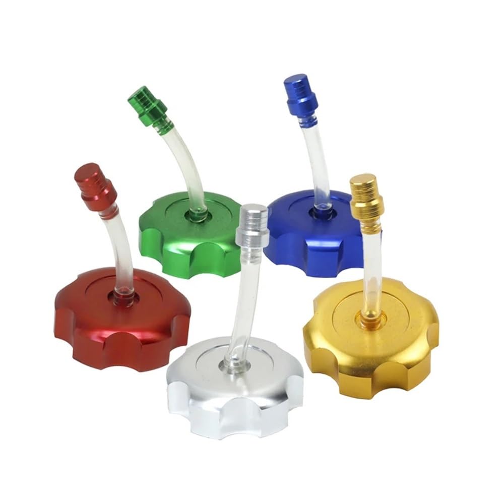 Tappo Serbatoio Carburante Moto Tappo Serbatoio Benzina Moto Per 49cc 50cc 70cc 90cc 110cc 125cc Carburante Protezione Copertura Olio(Red)