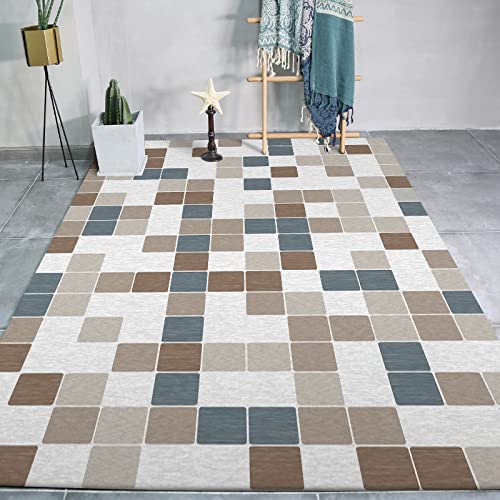 Designer Teppich Kurzflor Moderner Orientteppich Klassisch Gemustert Ornamente für Wohnzimmer...