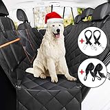 ❤【Protector del Asiento para Coche】: Funda para perros impermeable y duradera del asiento para coche está hecha de tela oxford duradera y resistente al agua. Proteja su coche de mordeduras, rasguños, suciedad, salpicaduras, cabello, líquidos y otros desorden.