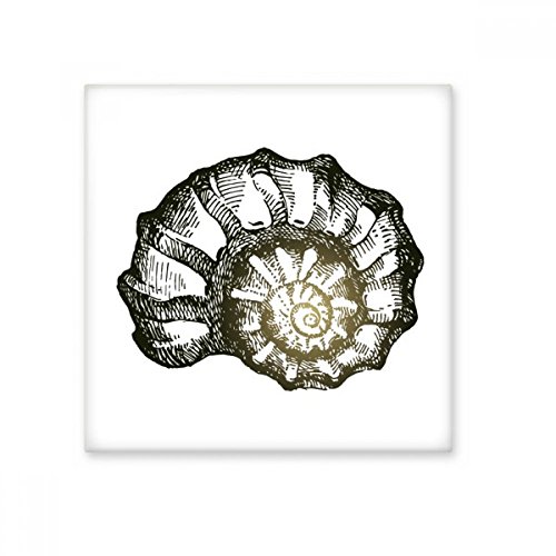 Carrelage céramique escargot noir déco murale cuisine L - 2