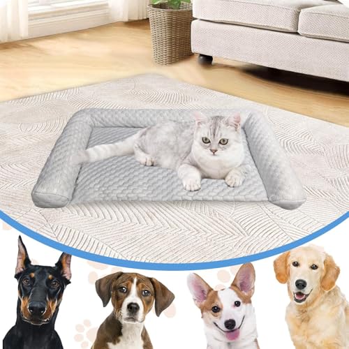 Lit rafraîchissant pour chien et chat - Matelas portable pour cage et maison