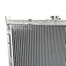 COLLVEX 2Row Aluminum Radiator For Nissan Pickup Pathfinder D21 1986-2004 VG30 Z24 KA24