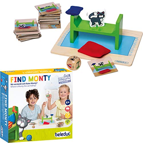 Beleduc 22411 Find Monty Resaca Juego de Niños