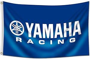 Yamaha Flag Motorcycle 3x5ft Wall Banner