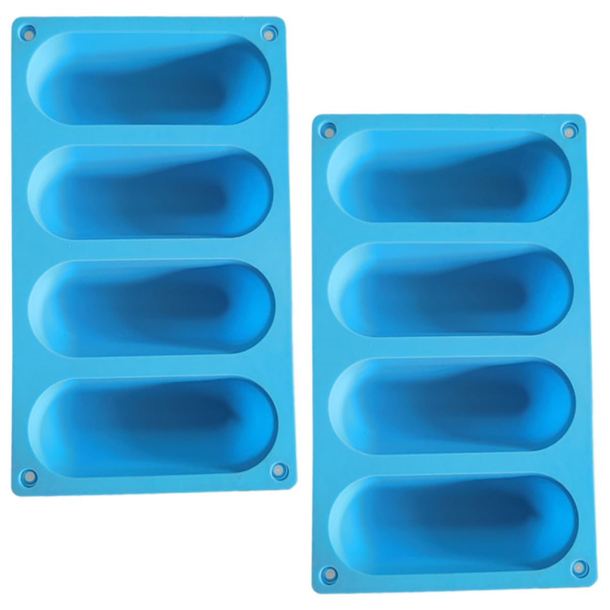 Molde Para Hacer Panecillos De Hot Dog 2 Piezas De Silicona Resistente Al Calor Moldes Para Salchichas Caseras Apto Para Hornear En Hogar Y Uso Comercial