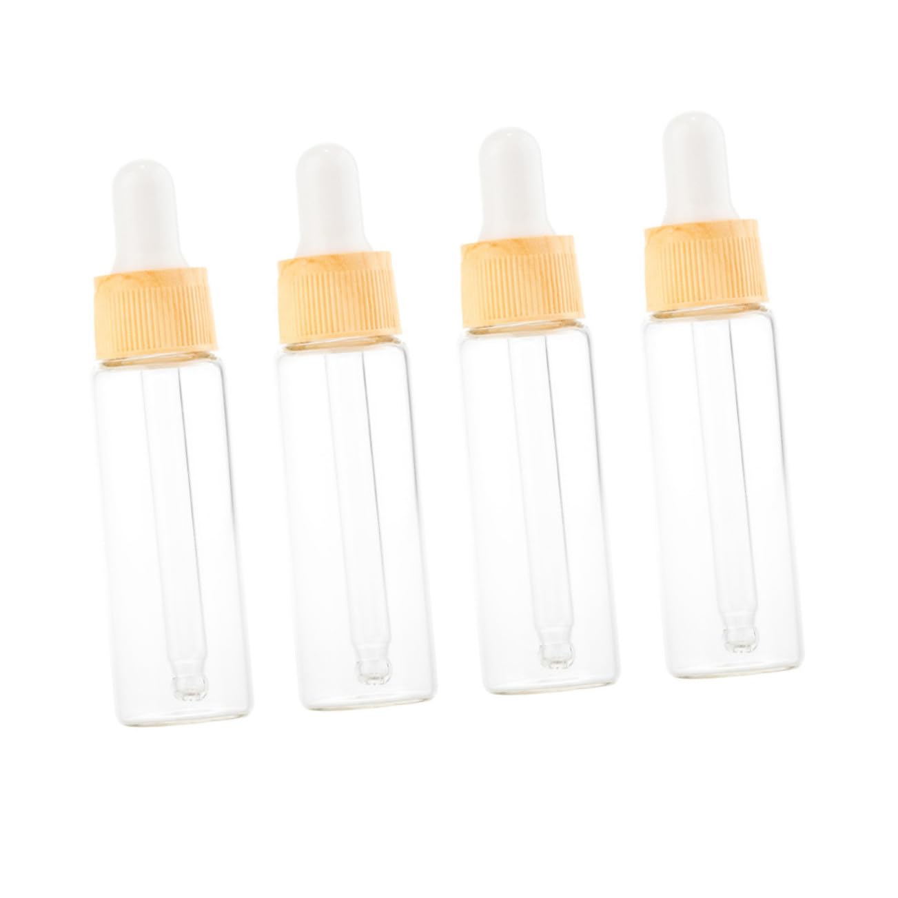 Botellas gotero de vidrio para evitar derrames de aceites esenciales y tónicos