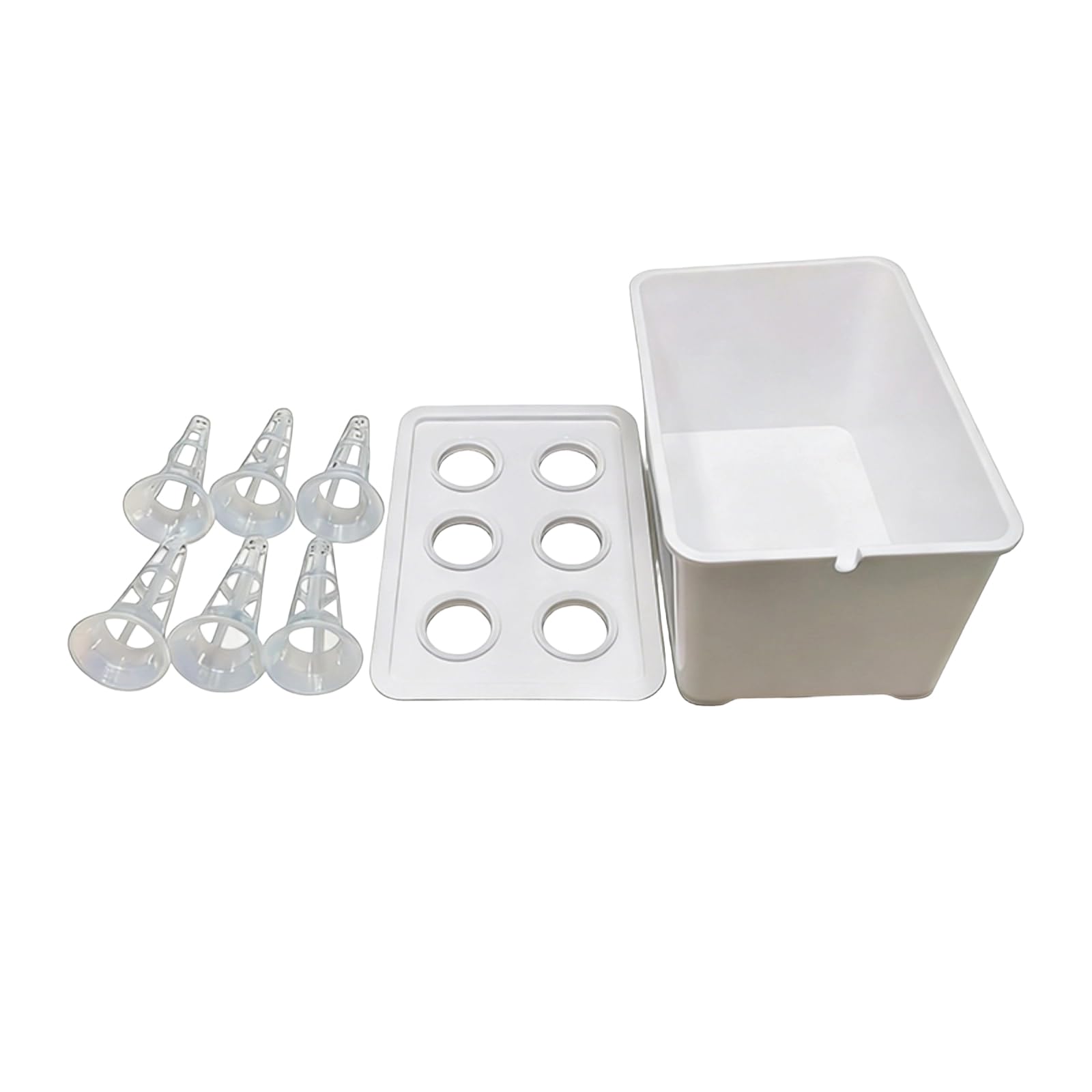 Piceioep User Friendly Hydroponic Container with Quick Setup and Low Maintenance for Beginners and User Friendly Hydroponic Container with Quick Setup and Low Maintenance for Beginners and