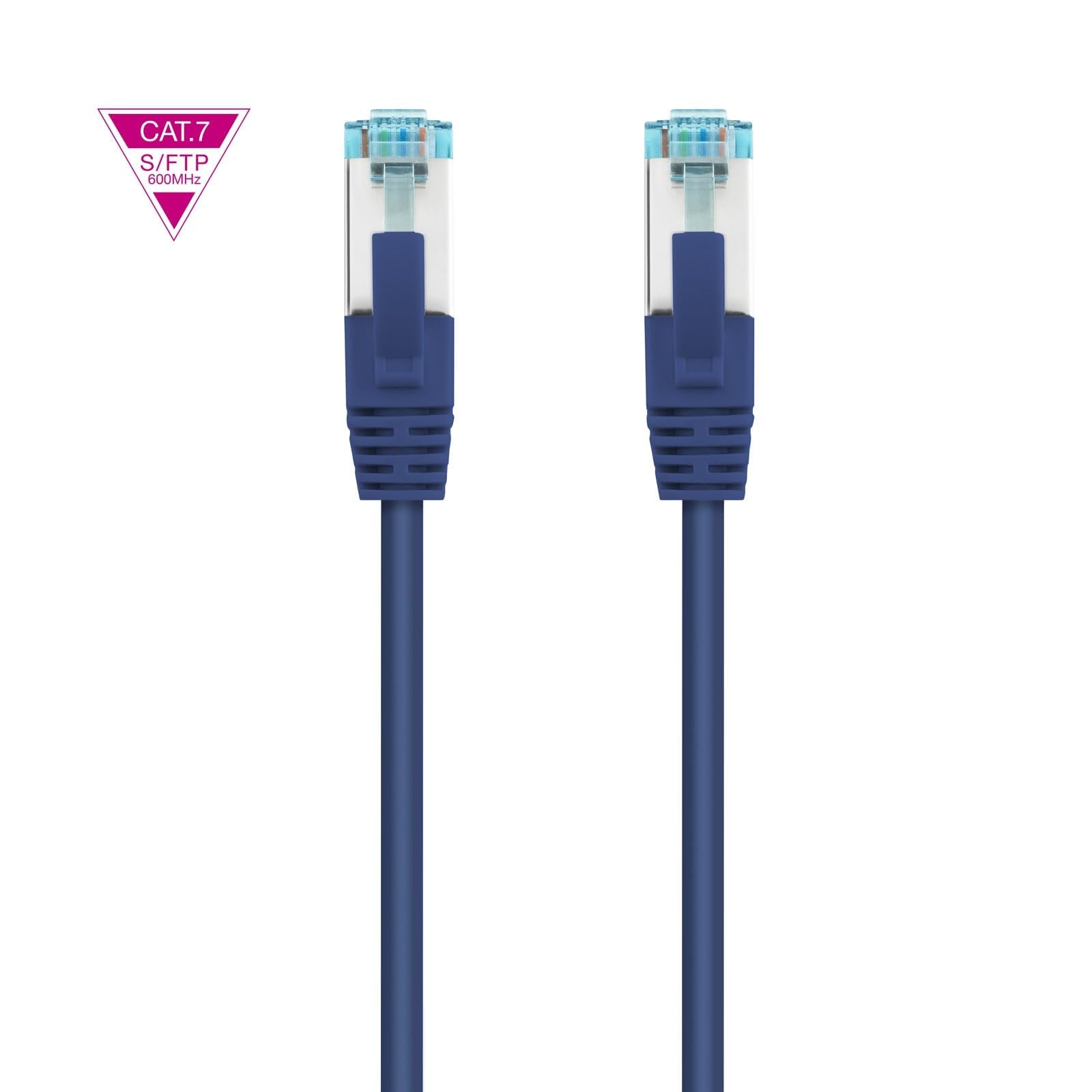 Brightium CATEGORY 7 NETWORK CABLE SFTP PIMF, AWG26, LSZH COVER, BLUE COLOUR, LENGTH 1 METER. HIGH SPEED AND SECURITY - Image 3