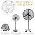 LANDGARDEN Outdoor Misting Fan Kit for a Cool Patio Breeze,Water Mister Spray for Cooling Outdoor,19.36FT (5.9M) Misting Line + 5 Brass Mist Nozzles + a Brass Adapter(3/4) Fit to Any Outdoor Fan