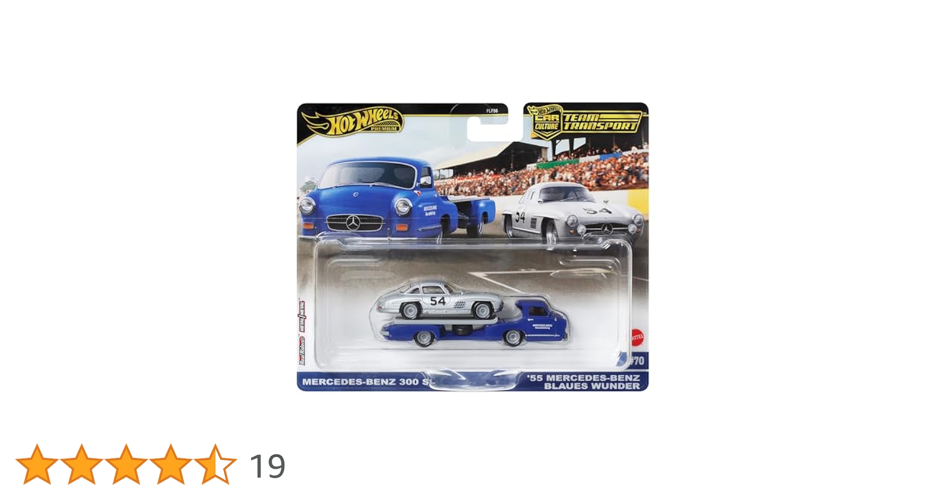 Amazon | ホットウィール メルセデスベンツ 300 SL ブラウエス