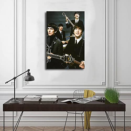Poster sur toile « Ticket to Ride The Beatles » – Décoration murale pour salon, chambre à coucher – Cadre : 40 x 60 cm - Les Beatles, Paul McCartney, John Lennon, RIngo Starr, George Harrison Poster sur toile « Ticket to Ride The Beatles » - Décoration murale pour salon, chambre à coucher - Cadre : 40 x 60 cm – Image 4