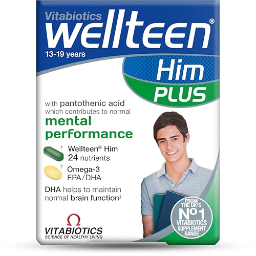 Vitabiotics Wellteen Him Plus Tablets/Capsules 56 Count (Pack of 1)