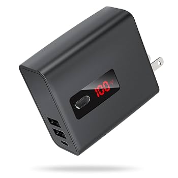 Amazon | 【コンセント一体型】 モバイルバッテリー 小型