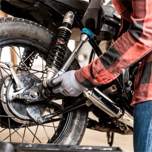 Image of HAZET Torque Wrench 5111-3CT I Square Drive 0.39 in (3 /8 Inch), Reversible Ratchet Min-Max: 20-23.38 Galbf-Ft, Tool for Changing Tires and Working on Motor Vehicles /Cars and Bicycles