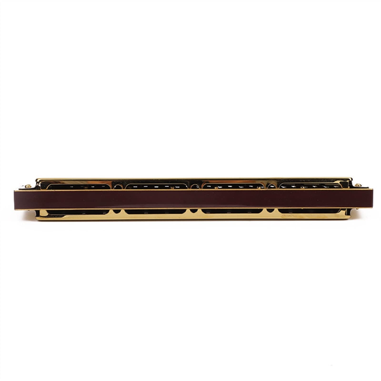 Armonica A Bocca Professionale Armonica Gli Studenti Adulti Principianti Ad Ampio Raggio A 28 Buche Suonano L'armonica Polifonica in Do (Color : Gold)
