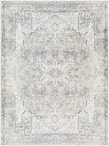 Surya Lusail Vintage Teppich - Teppich Wohnzimmer, Esszimmer, Flur, Rugs Living Room - Boho Teppich...