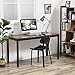 VASAGLE Industrial Computer Writing Desk, 55 Inch Office Study Desk for Laptops, Table for Office Study Living Room, Sturdy Metal Frame, Easy to Assemble, Rustic Brown