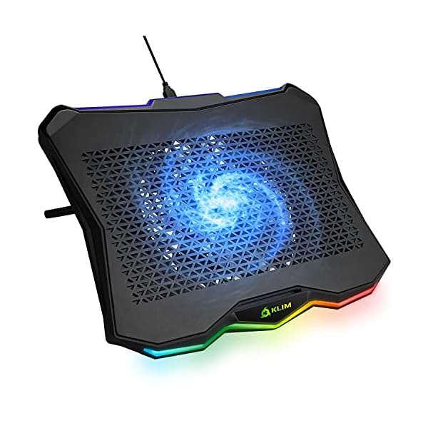 KLIM-Rainbow-Base-Refrigeradora-Portatil-RGB-11-a-17-Refrigerador-Portatil-Gaming-Ventilador-USB-Estable-y-Resistente-Base-de-Aluminio-Gran-compatibilidad-Nueva-2022 KLIM-Rainbow-Base-Refrigeradora-Portatil-RGB-11-a-17-Refrigerador-Portatil-Gaming-Ventilador-USB-Estable-y-Resistente-Base-de-Aluminio-Gran-compatibilidad-Nueva-2022
