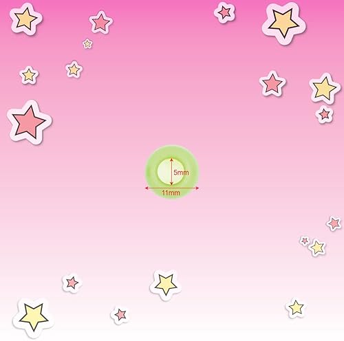 Miniatura 2 de Kit de fabricación de joyas de cuentas para manualidades, pulseras para trenzar el cabello, manualidades, poni (grande, redondo, rosa, morado,