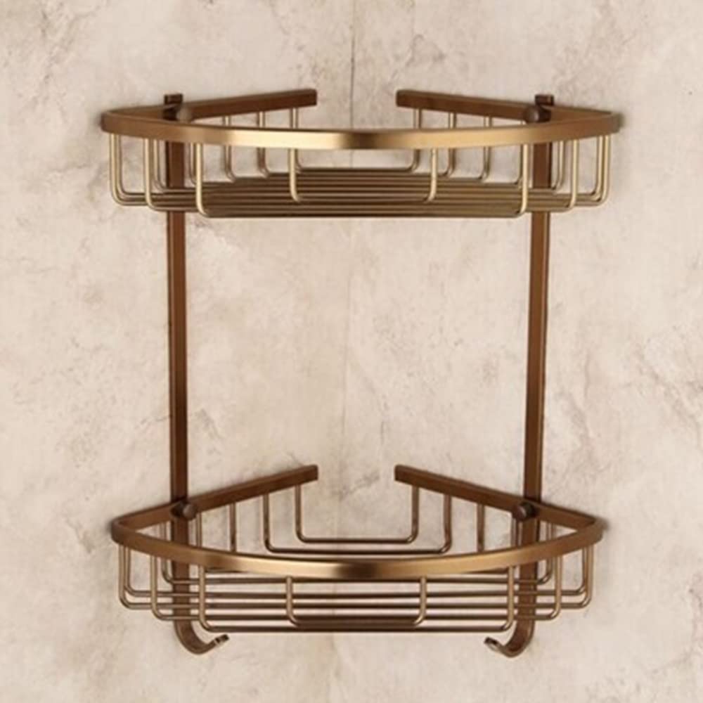 Shower shelf corner corner shower caddy Shower Shelf Racks Bath Corner Shelf Antique Bronze Bathroom Shower Shelf Shampoo