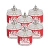 Candlelife Emergency Survival Candle (Set of 6) – 115 Hours Long Lasting Burning Time – Great Source of Light for Blackout, Camping, Fishing and Hunting | Clear Mist