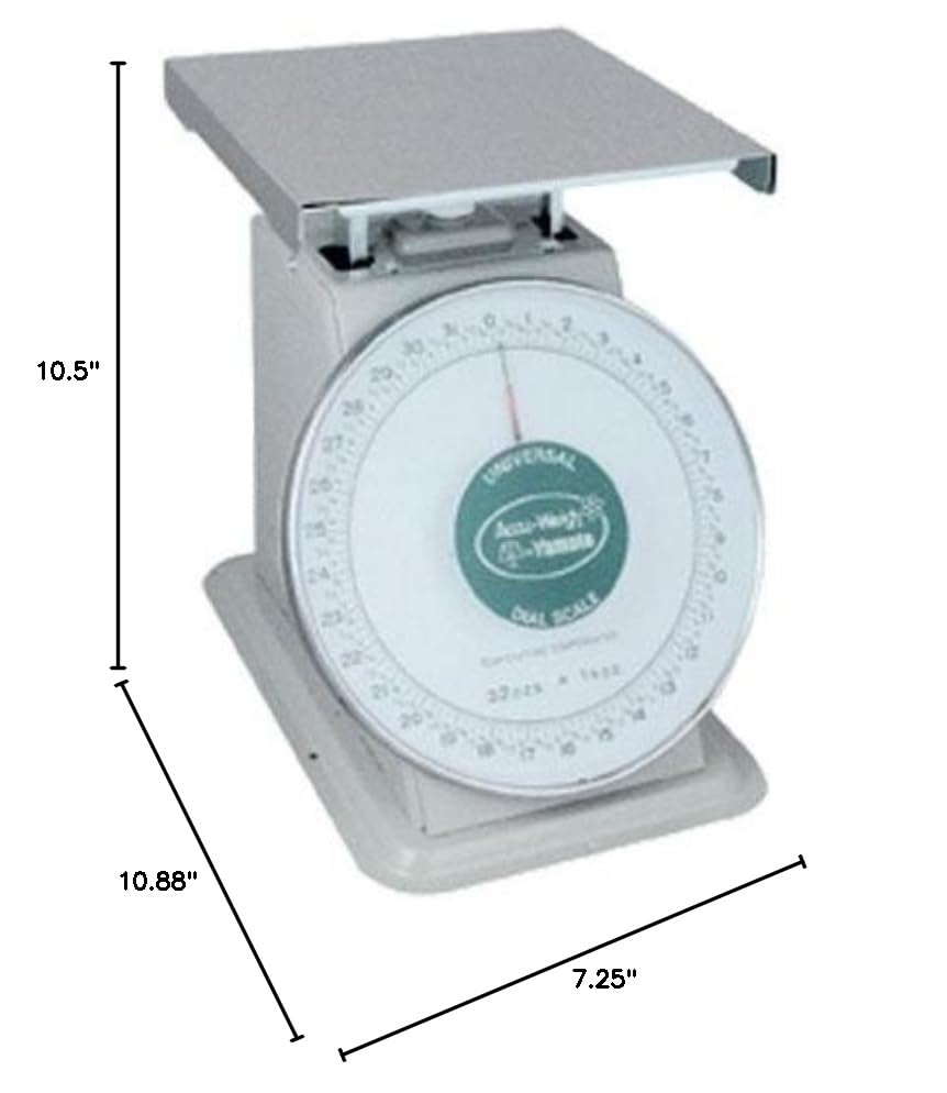 Yamato Accu-Weigh 32 Oz Mechanical Dial Scale With Air Dashpot