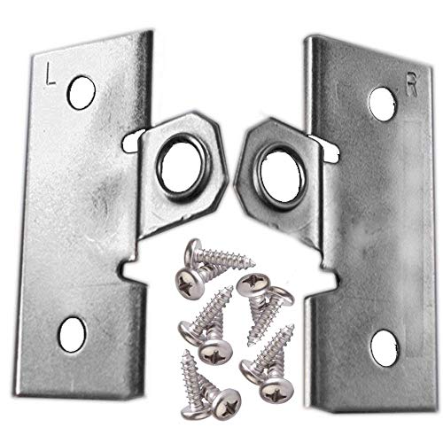 Image of Large Flanger Picture Hanger, 6 Pair with Screws | With Screws