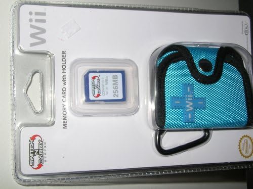 NINTENDO WII MEMORY CARD WITH HOLDER