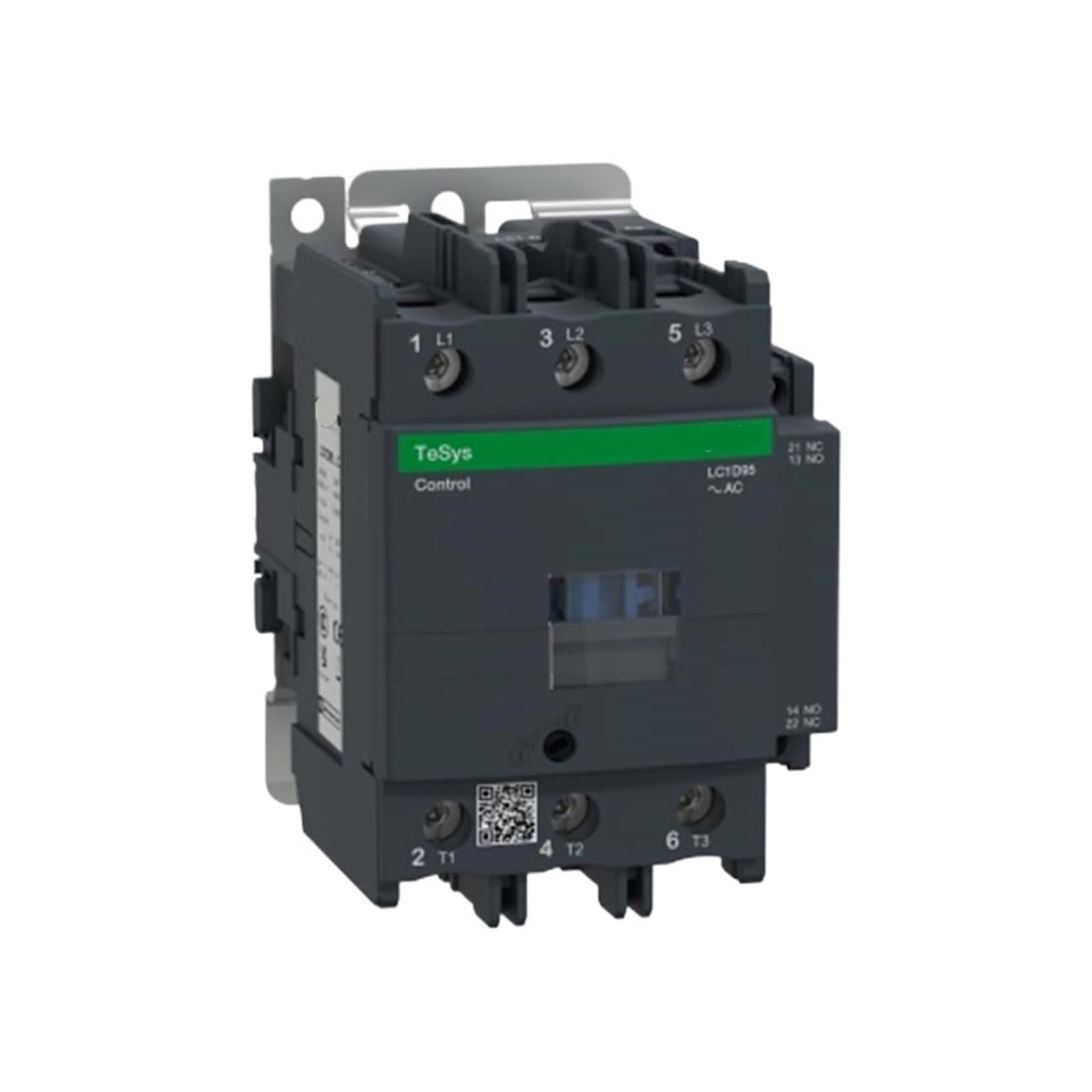 Contacteur LC1D80F7 Schneider 3P 80A pour commande de puissance AC-3 en 110V AC