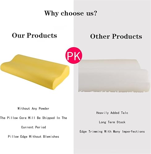 Miniatura 8 de Almohada de espuma viscoelástica de contorno cervical para dolor de cuello, dolor de hombro, almohada ortopédica ergonómica para cuello con