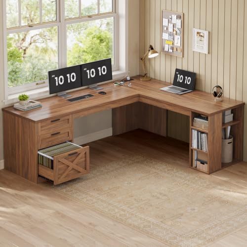 SEDETA 67' Executive L Shaped Desk