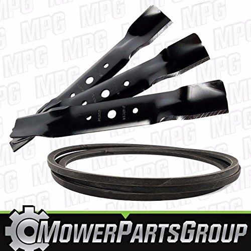 (1) Deck Belt and Blade Kit Fits 48