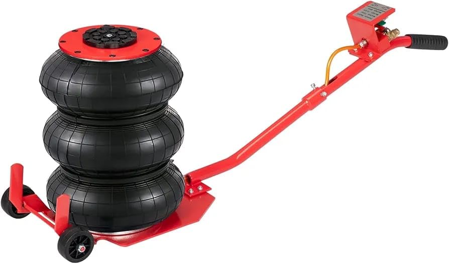 Hetkrishi Air Jack, 3 Ton/6600 lbs Triple Bag Air Jack, Airbag