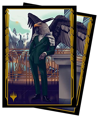 Image of Ultra Pro - Magic: The Gathering - Streets of New Capenna 100ct Card Sleeves - Protect Your Cards with ChromaFusion Technology