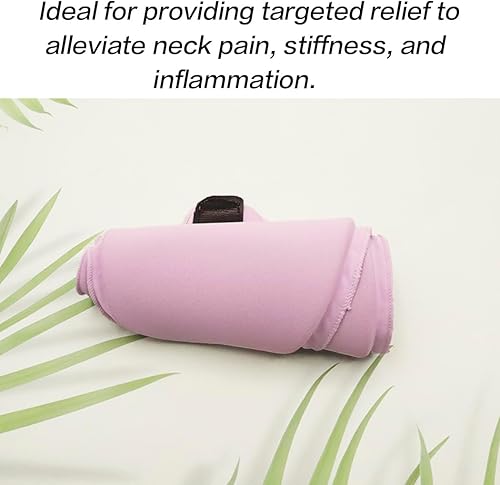 Miniatura 6 de Bolsa de hielo para cuello y hombro, soporte de enfriamiento de gel cervical, compresa fría reutilizable para aliviar el dolor, lesiones, hinchazón