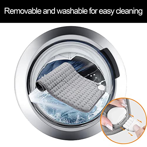 Almofada de aquecimento de fisioterapia de 60x30cm, cobertor de aquecimento elétrico com 6 configura